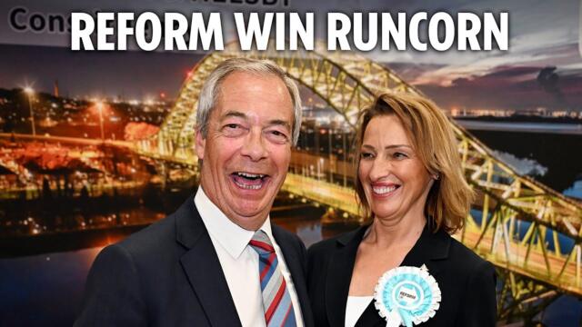 Reform beat Labour by just SIX votes in Runcorn by-election
