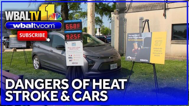 Reminder: Don't leave kids, pets in the car