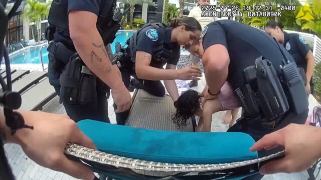Police Save Lifeless 2-Year-Old Girl Who Fell Into Pool
