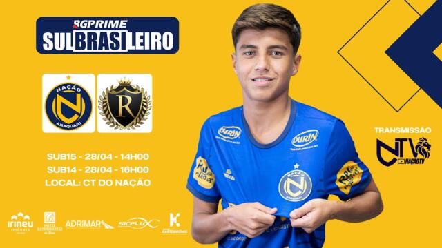 NAÇÃO ARAQUARI X REAL CHAPECÓ - SULBRASILEIRO BG PRIME 2025 - 28/04/2025
