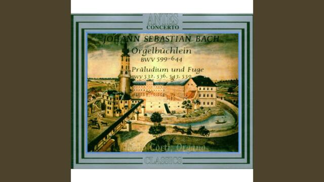 Präludium und Fuge, G-Dur, BWV 550