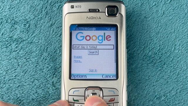How is WAP in 2025? Browsing Google and forum on Nokia N70