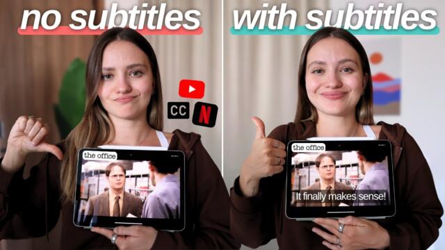 Why you can't understand movies in English *without subtitles* (and how to fix that)