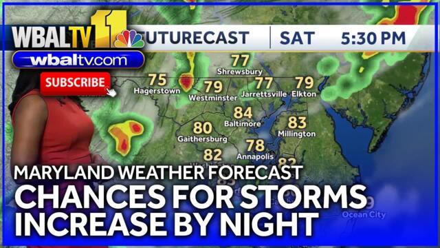 Timing out strong storms on the way for this evening