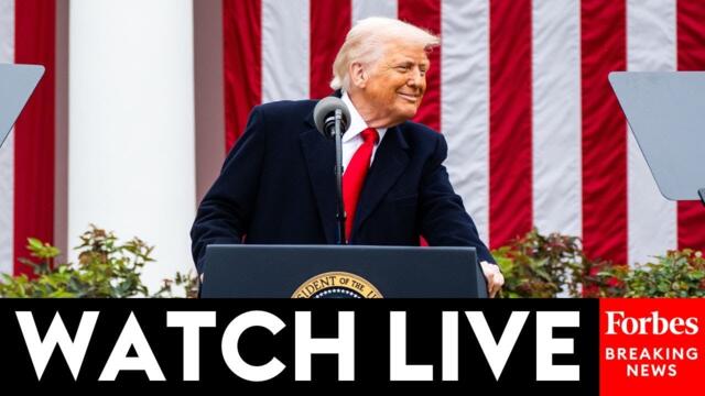 WATCH LIVE: President Trump Delivers Remarks On Investing In America