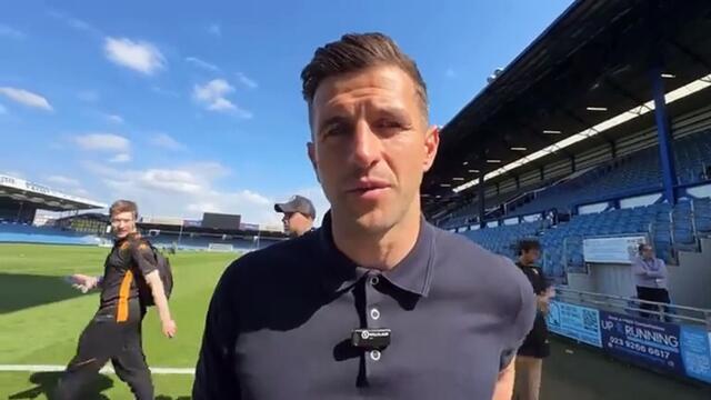Pompey 1-1 Hull: John Mousinho's post-match verdict
