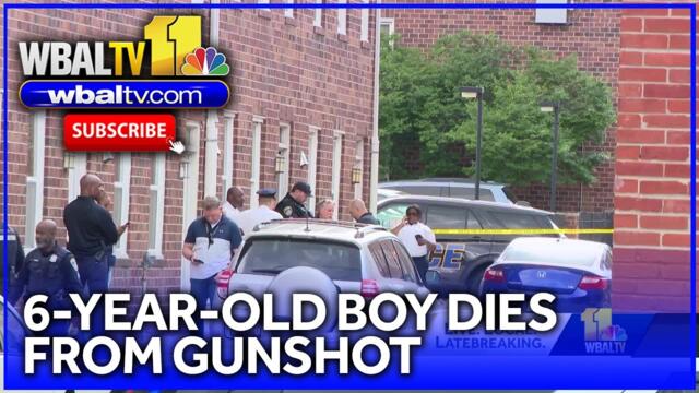 6-year-old boy shot and killed in West Baltimore Saturday