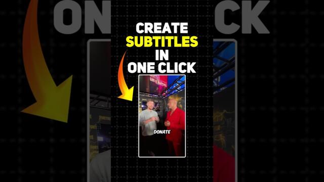 1 Click Subtitle Generator 🚀 | Best Auto Caption App!