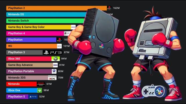 Best-Selling Game Consoles (1978 - 2025)