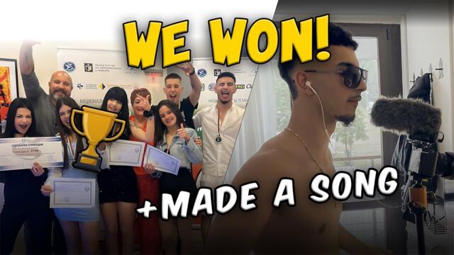 We Won the Dance Contest & Recorded a Rap Song |  Part 2