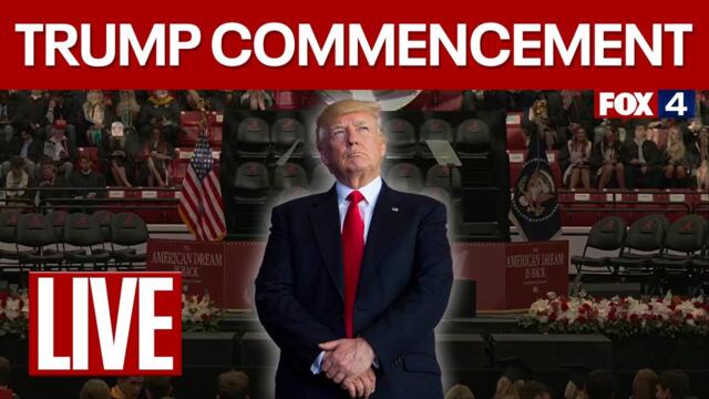 LIVE: Trump Alabama commencement speech