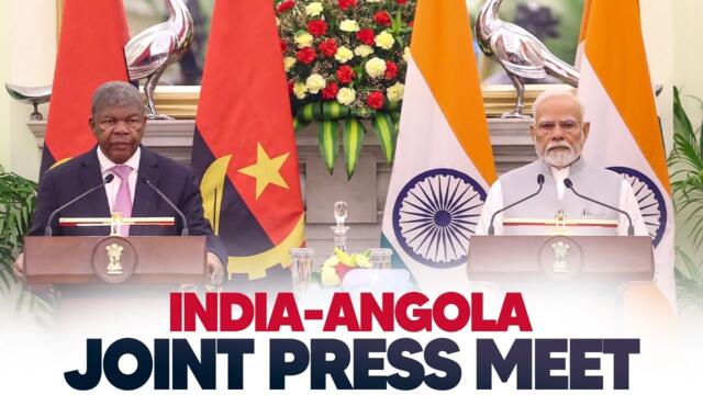 LIVE: PM Modi and President João Lourenço of Angola at the joint press meet