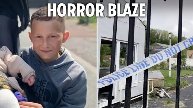 Schoolboy, 14, was reported missing hours before he was killed in fire