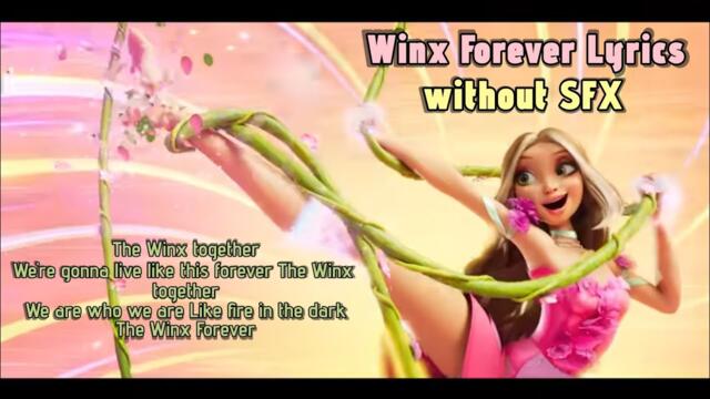 Forever Winx Lyrics || Winx Club Reboot || Transformation Song || without SFX