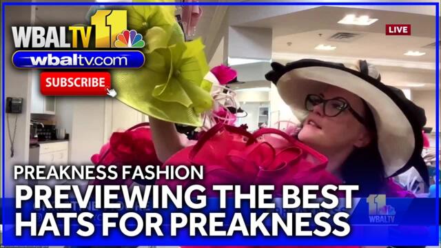 Chatting Preakness hats with Milliner-to-the-stars, Christine Moore