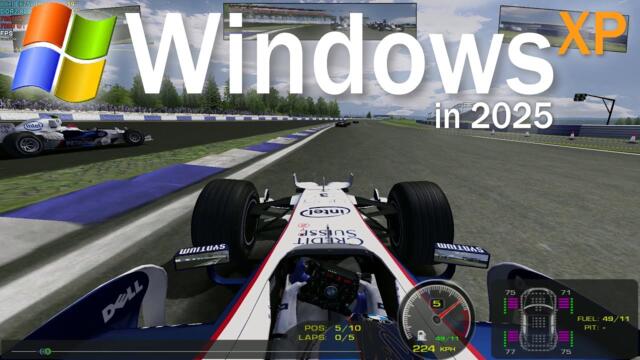 Windows XP Gameplay: rfactor Special Edition