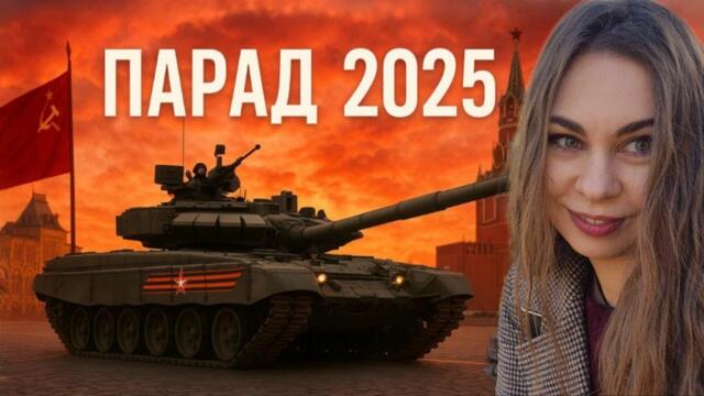 Грандиозный ПАРАД 2025 года. Огромное число танков на Красной площади