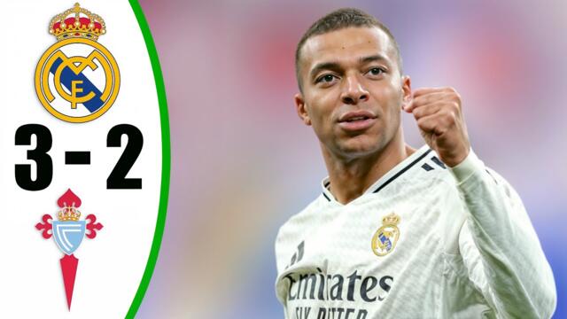 Real Madrid vs Celta Vigo 3-2 - All Goals & Highlights - 2025