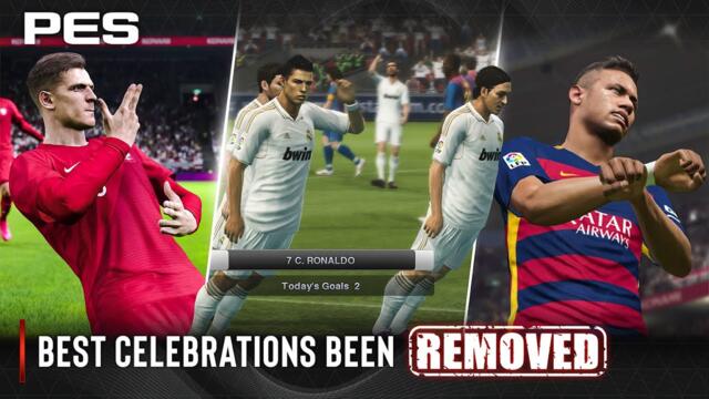 Best Celebrations Been Removed In PES