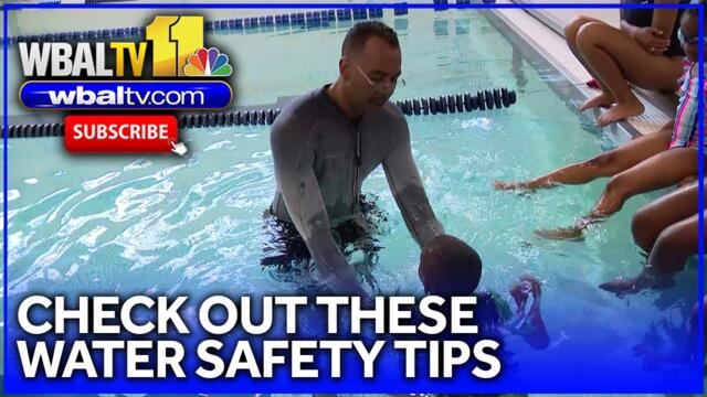 Swim coach shares tips on how to stay safe near the water
