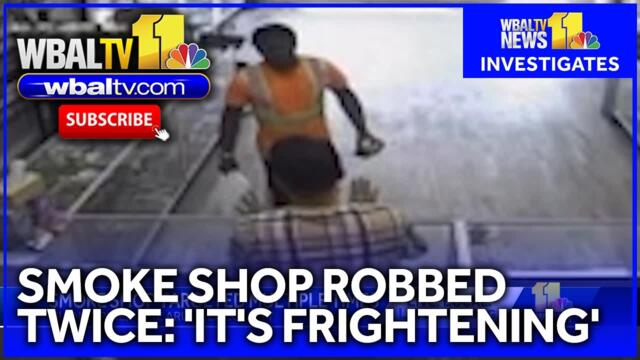 'It is very frightening': Smoke shop robbed twice