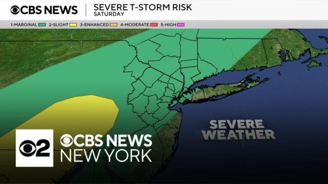 First Alert Weather: Thunderstorms this weekend in New York - 5/2/25