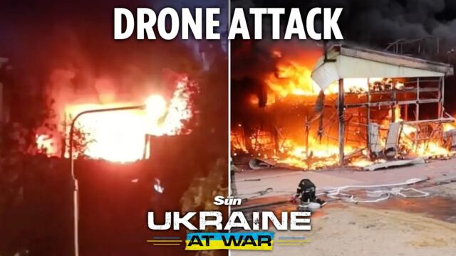 Huge Ukrainian drone strike shuts down all FOUR major Moscow airports