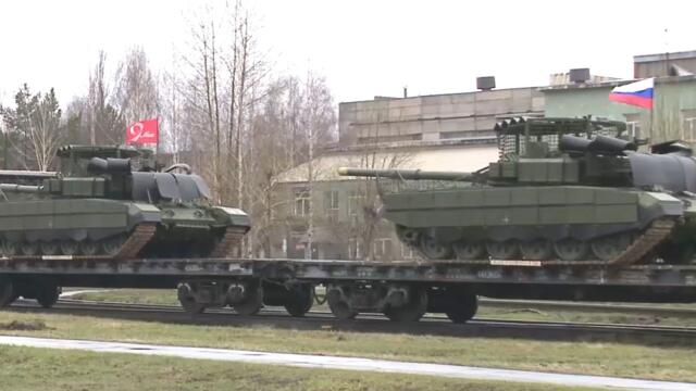 Партию танков Т-72Б3М получила армия России, май 2025