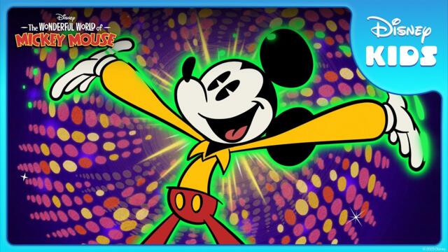 Disco Fever with Mickey and Friends!✨🕺| The Wonderful World of Mickey Mouse | @disneykids