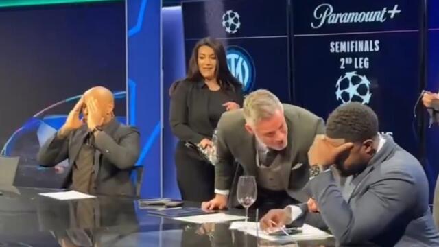 Inter Milan vs Barcelona 4-3 (7-6) Thierry Henry,Carragher,Micah Richards reactions in the studio
