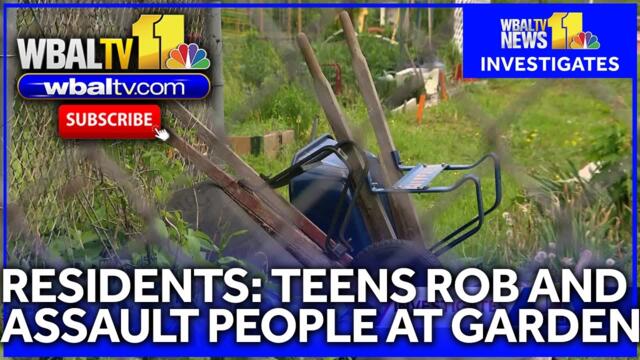 Residents: Teens use garden to assault, rob people