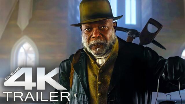THE UNHOLY TRINITY Official Trailer (2025) Samuel L. Jackson, Pierce Brosnan Action Movie 4K UHD