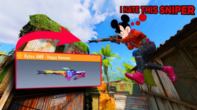 Using The New WORST Legendary Sniper Skin In CODM (Mickey Mouse Voice)