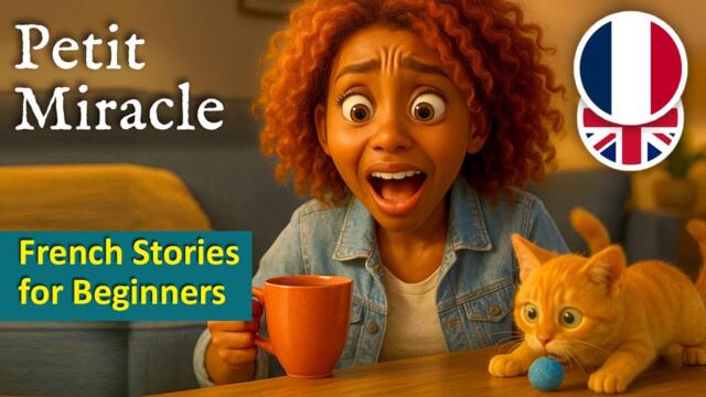 French Story with Subtitles She Found a Stray Kitten… and Everything Changed 🐾🇫🇷