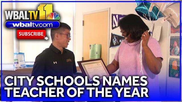 Jevons Liu named City Schools teacher of the year