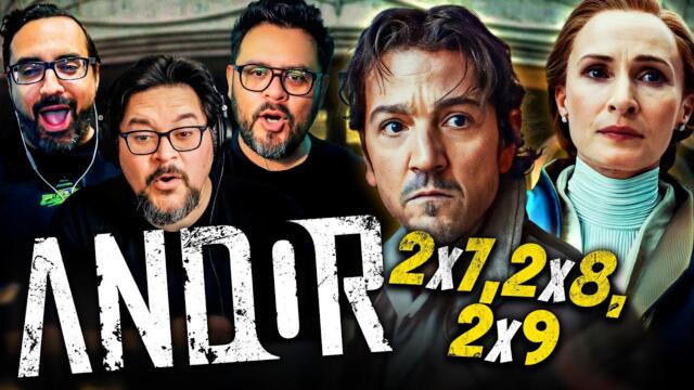 ANDOR SEASON 2 EPISODE 7, 8, 9 REACTION! 2x7, 2x8, 2x9 Review | Star Wars • Cassian Andor • Disney+