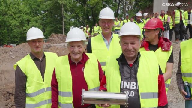 ЦСКА положи капсула на времето в Сектор Г на "Българска армия"