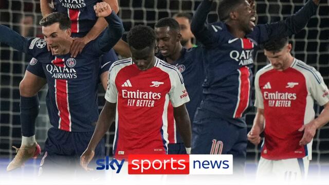 REACTION! Arsenal knocked out of Champions League by PSG