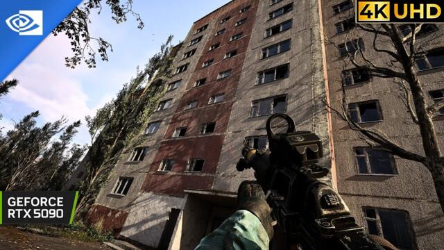 Solo Exploring In The Exclusion Zone - S.T.A.L.K.E.R. 2's Pripyat - Immersive Gameplay [4K60FPS]