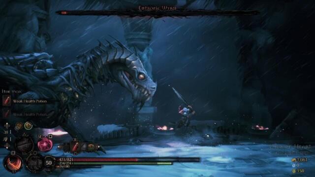 Mandragora: Whispers of the Witch Tree Pyromancer Boss Fight