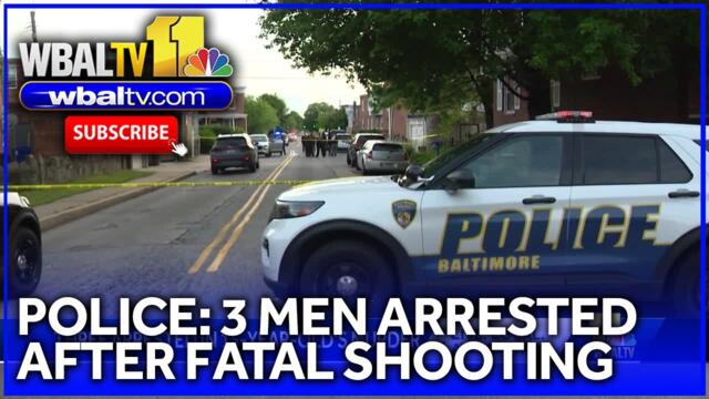 Police: 3 people arrested after Wednesday's fatal shooting