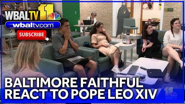 Baltimore faithful react to election of Pope Leo XIV
