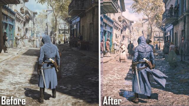 I Remastered Assassin's creed Unity with the help of some mods (2024)