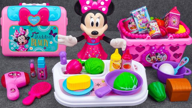 Mickey ASMR🐭 Satisfying with Unboxing Minnie Mouse Kitchen Cooking Collection | Review Toys ASMR