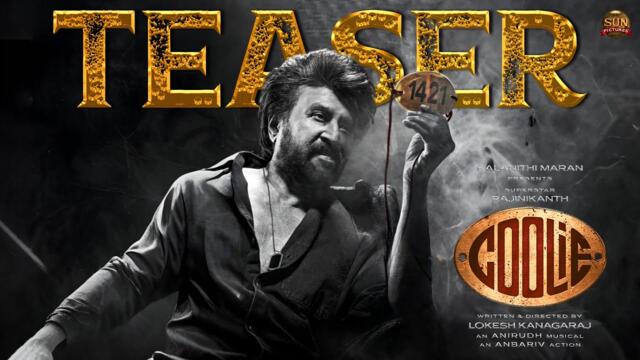 COOLIE - Concept Teaser | Superstar Rajinikanth | Sun Pictures | Lokesh Kanagaraj | Anirudh
