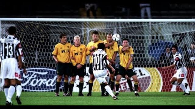 Del Piero 53 Free Kick Goals