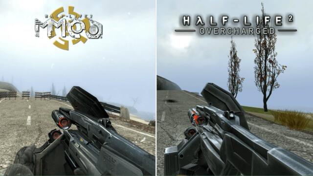 Half-Life 2: MMod vs OVERCHARGE - Particles And Details Comparison