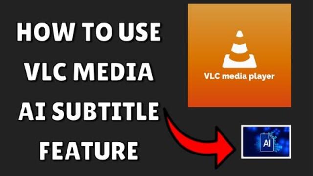 How to use VLC MEDIA AI subtitle feature ( TUTORIAL )