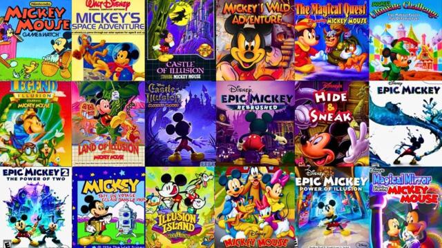 The Evolution of MICKEY MOUSE Games (1981-2024)