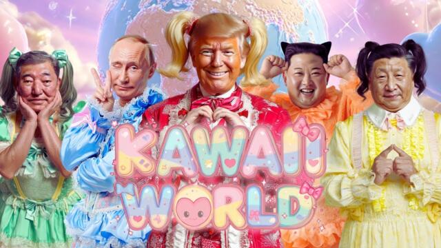 KAWAII WORLD - わ〜るどり〜だ〜ず (Official Music Video)(AIgenerated)